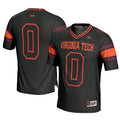#0 Virginia Tech Hokies Football Jersey - Black product image 1, provided for visual reference and product detail review
