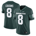 Kirk Cousins Michigan State Spartans Alumni Game Jersey - Green product image 1, provided for visual reference and product