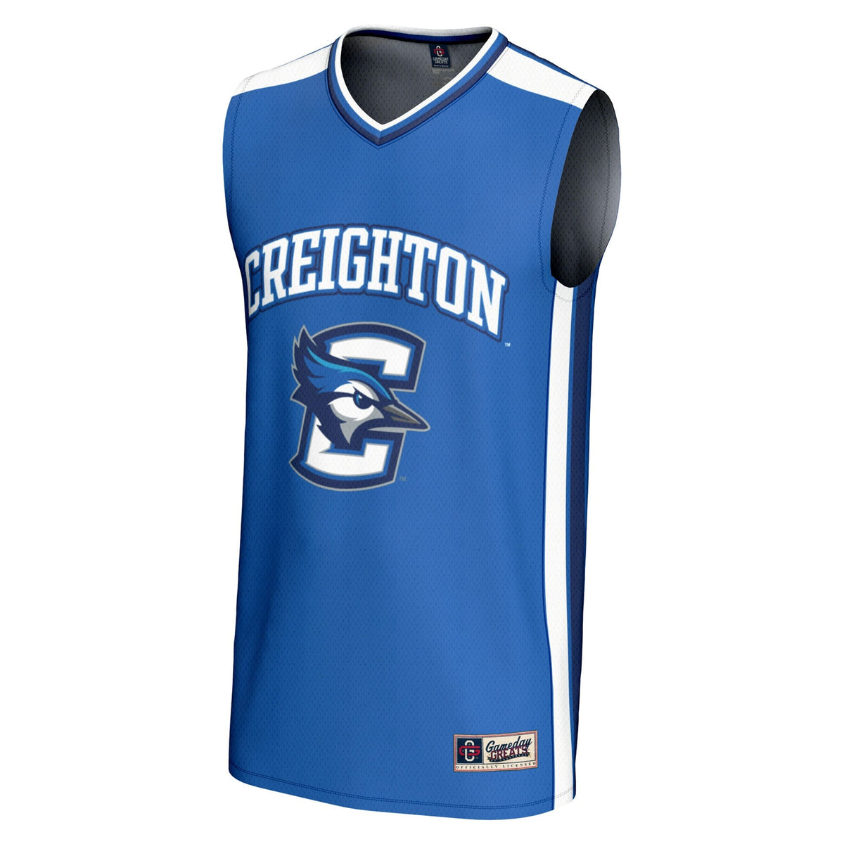 Creighton Bluejays Spirit Basketball Jersey - Blue product image 3, provided for visual reference and product detail review
