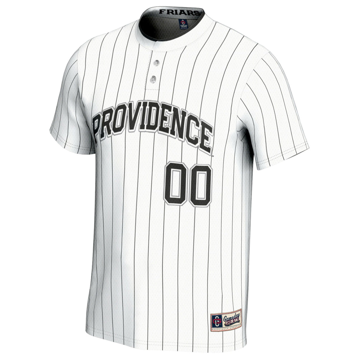 Providence Friars NIL Pick-A-Player Softball Lightweight Jersey - White product image 3, provided for visual reference and