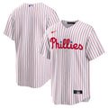 Philadelphia Phillies White Home Big & Tall Replica Jersey product image 1, provided for visual reference and product detail