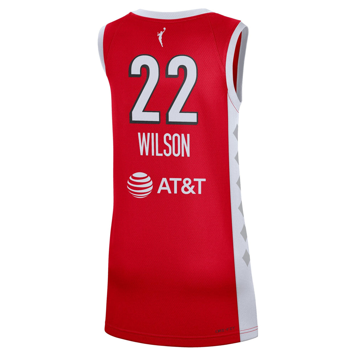 Las Vegas Aces Rebel Jersey - A'Ja Wilson product image 3, provided for visual reference and product detail review