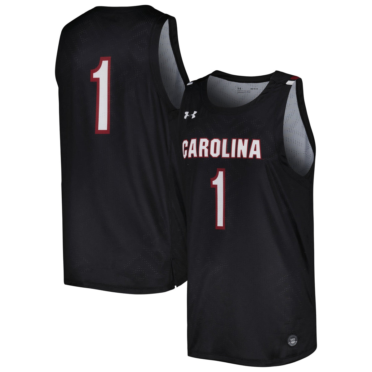 South Carolina Gamecocks Replica Basketball Jersey - Black product image 2, provided for visual reference and product detail