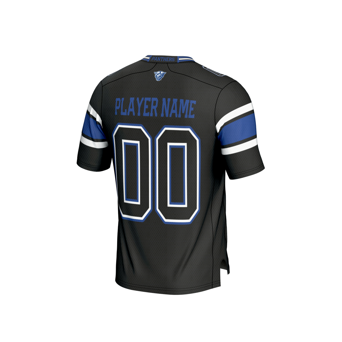 Georgia State Panthers NIL Football Fashion Jersey - Black product image 4, provided for visual reference and product detail