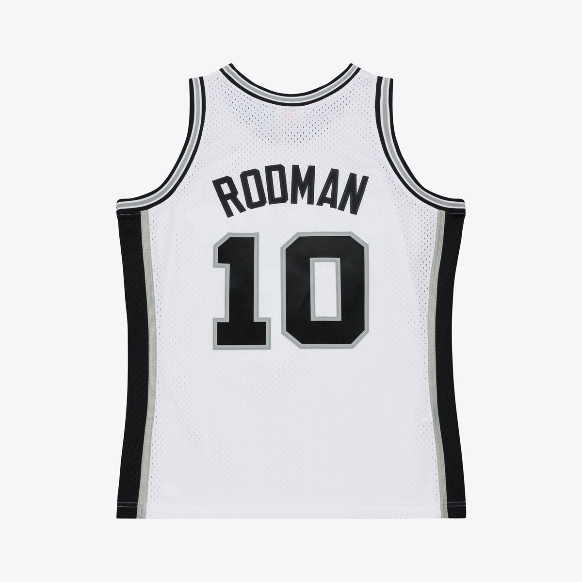 San Antonio Spurs Dennis Rodman 1993 Authentic Jersey - White product image 4, provided for visual reference and product