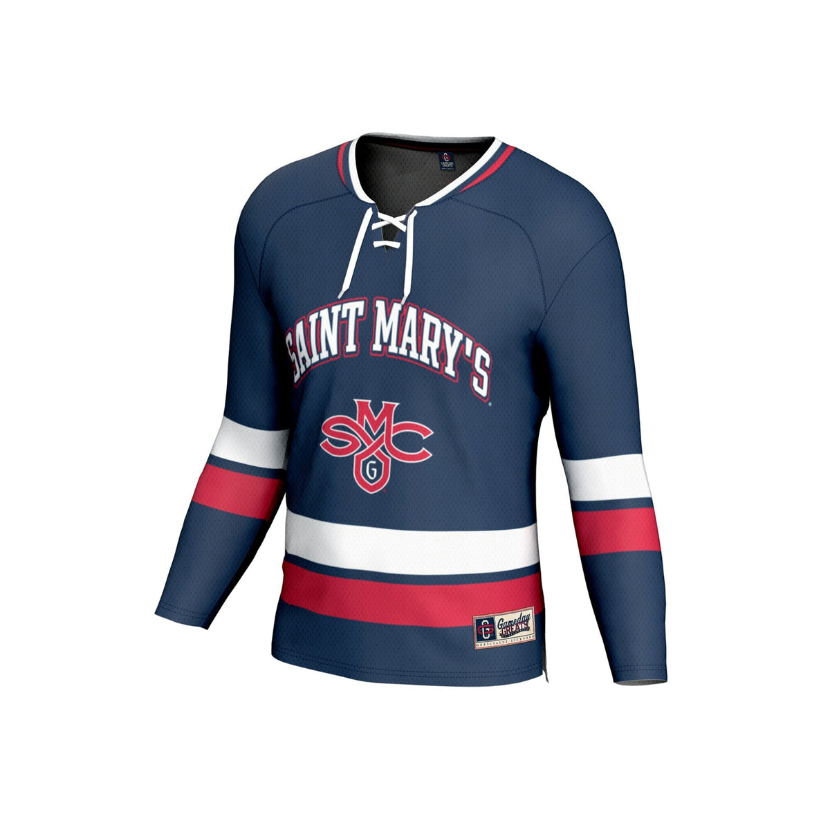 Saint Mary's Gaels Spirit Hockey Jersey - Navy product image 3, provided for visual reference and product detail review