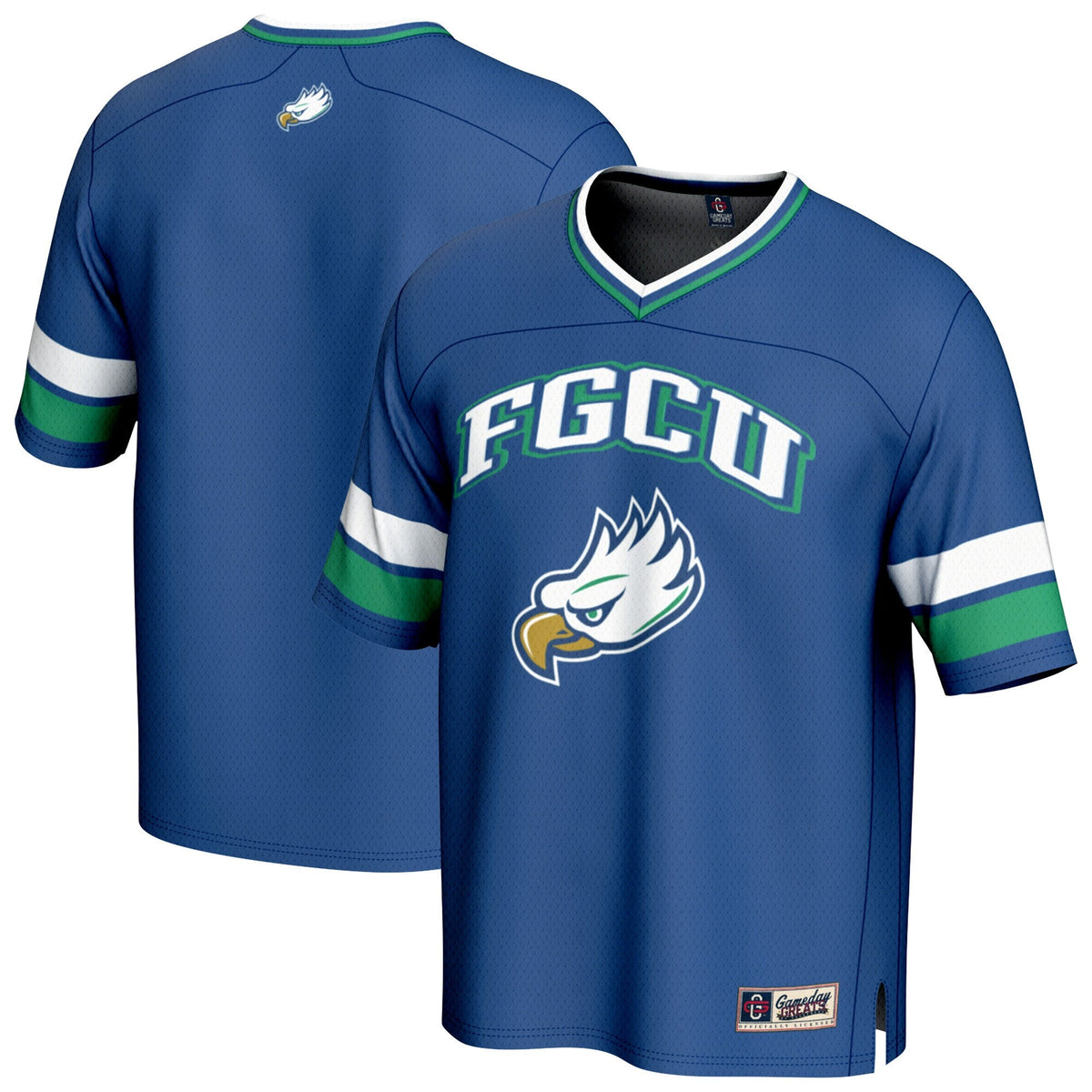 Florida Gulf Coast Eagles Football Jersey - Blue product image 1, provided for visual reference and product detail review
