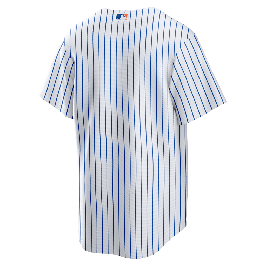 New York Mets White Home Big & Tall Replica Jersey product image 4, provided for visual reference and product detail review