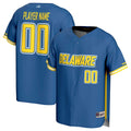 Delaware Fightin' Blue Hens NIL Pick-A-Player Baseball Lightweight Jersey - Royal product image 1, provided for visual