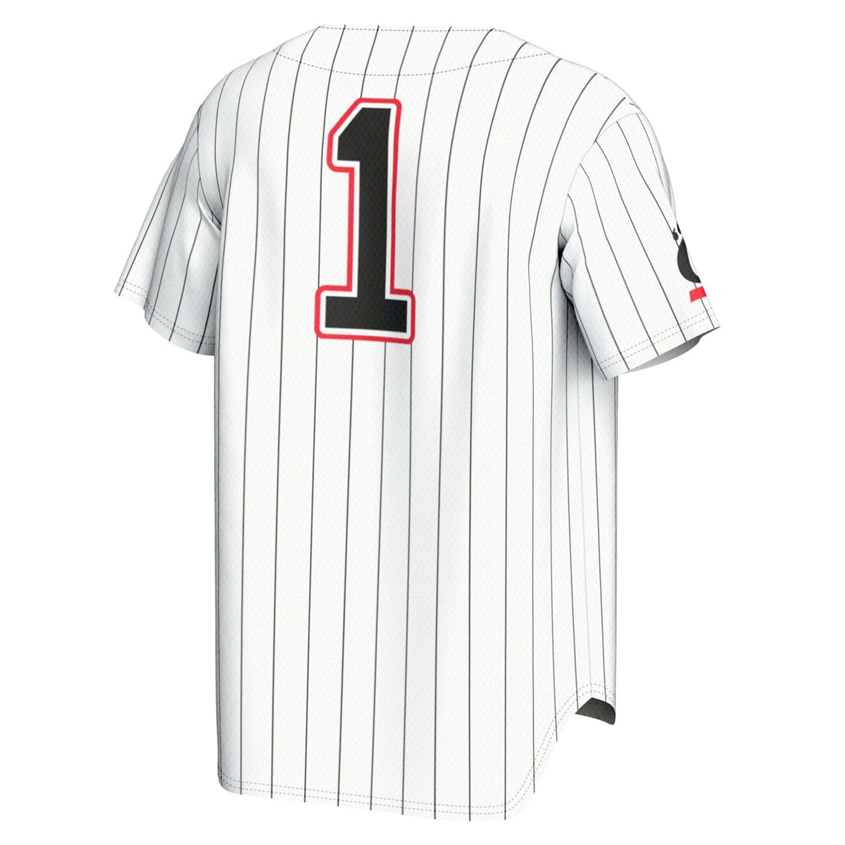 #1 Cincinnati Bearcats Lightweight Baseball Fashion Jersey - White product image 4, provided for visual reference and