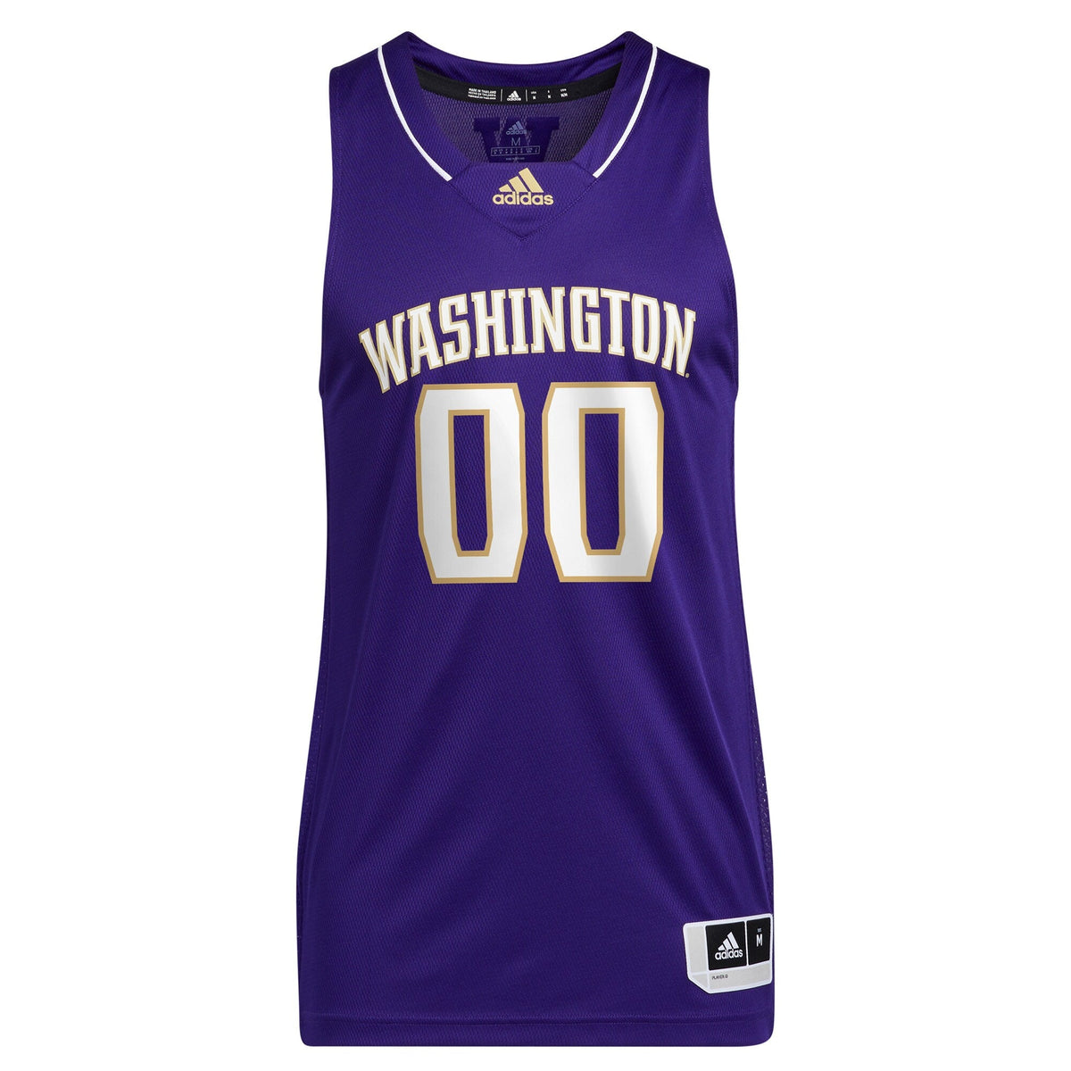 Washington Huskies Pick-A-Player NIL Basketball Jersey - Purple product image 3, provided for visual reference and product