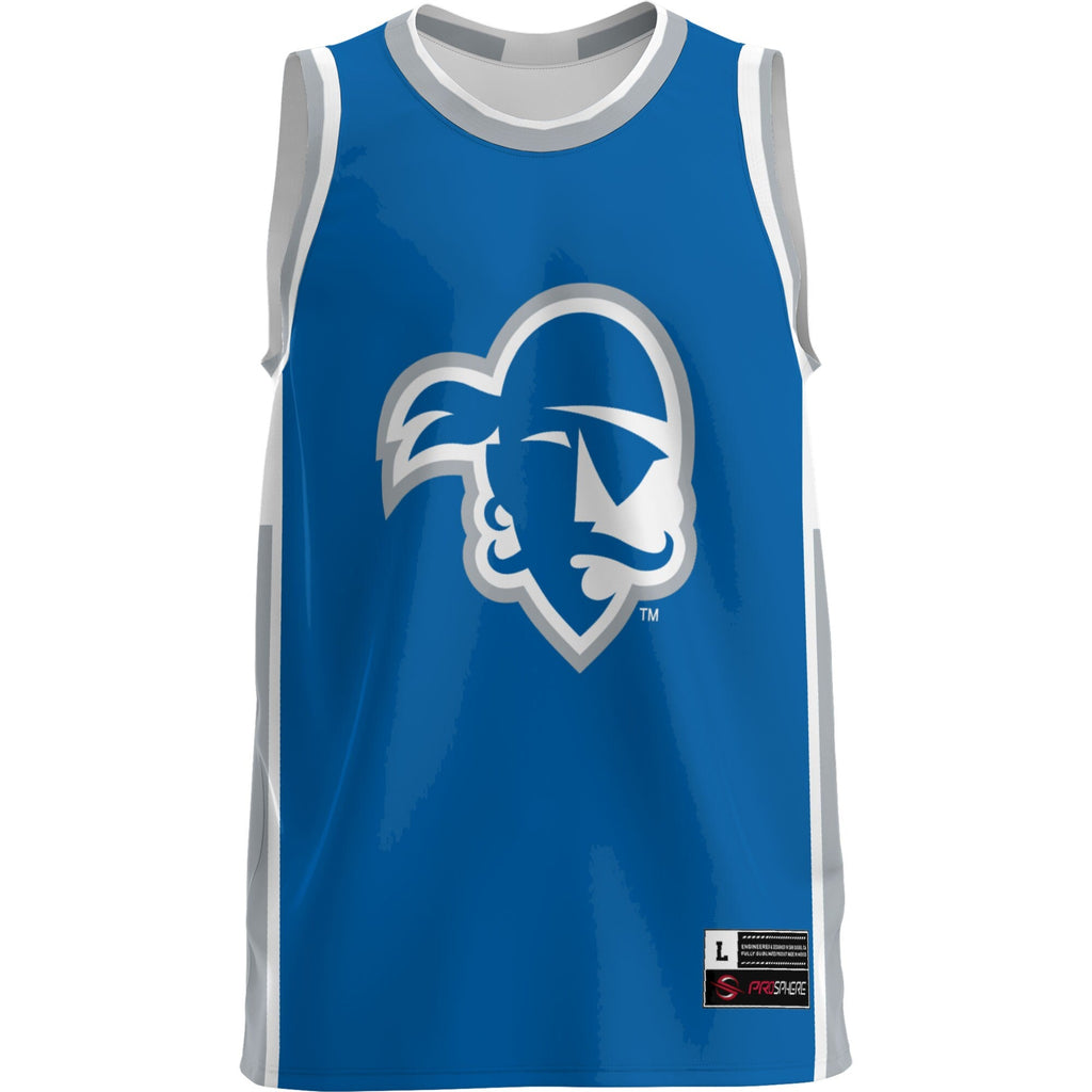 Seton Hall Pirates Lightweight Basketball Jersey - Blue product image 3, provided for visual reference and product detail