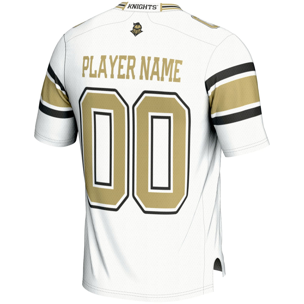 UCF Knights NIL Pick-A-Player Football Jersey - White product image 4, provided for visual reference and product detail