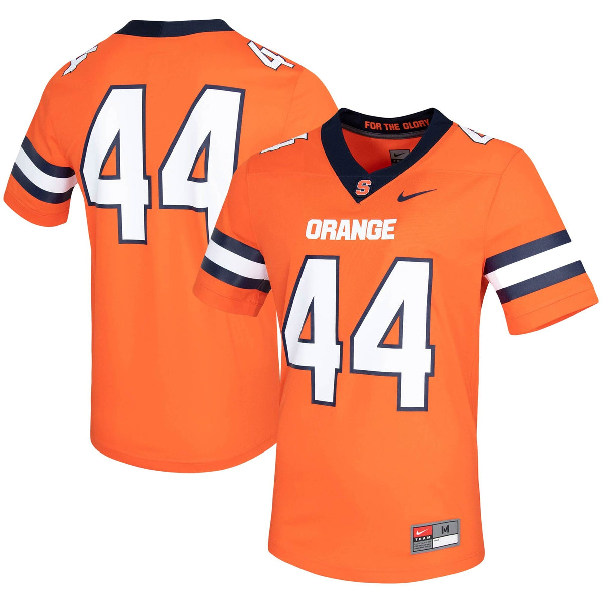 #44 Syracuse Orange Untouchable Game Jersey - Orange product image 2, provided for visual reference and product detail review
