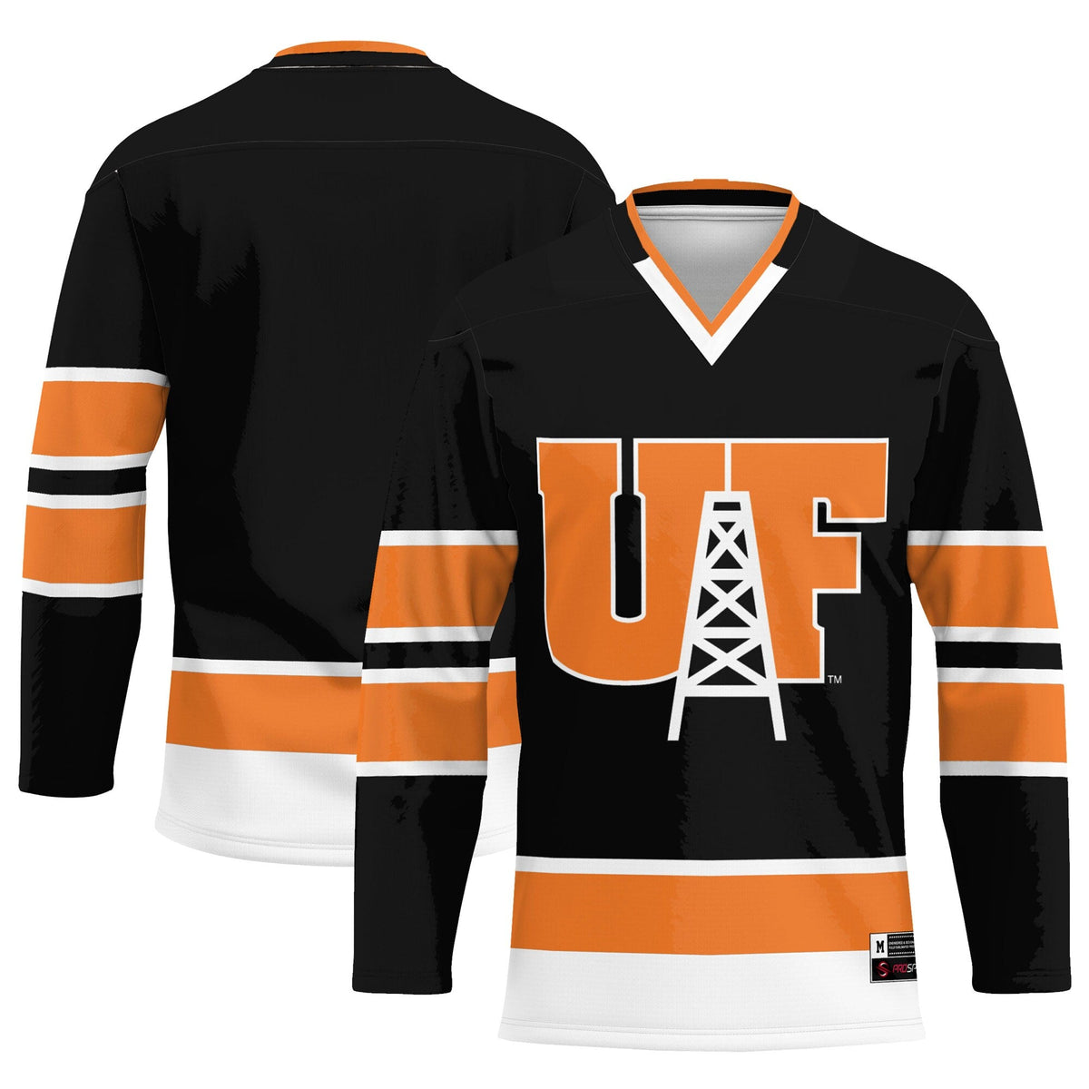 Findlay Oilers Hockey Jersey - Black product image 1, provided for visual reference and product detail review