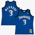 Minnesota Timberwolves Stephon Marbury Alternate Swingman Jersey product image 1, provided for visual reference and product