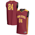 #24 Iowa State Cyclones Lightweight Collegiate Basketball Fashion Jersey - Cardinal product image 1, provided for visual