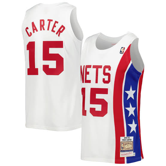 Vince Carter New Jersey Nets Official NBA Mitchell & Ness product image 1