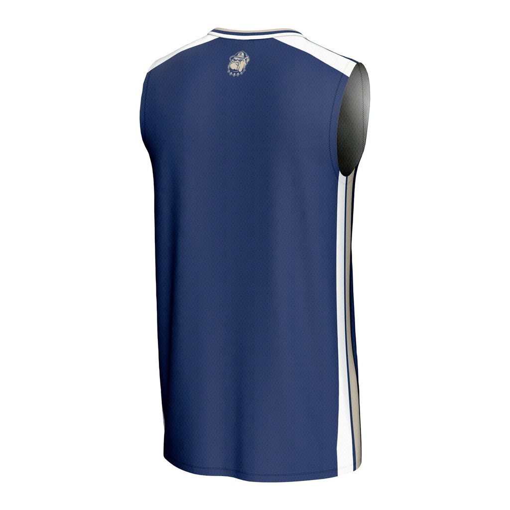 Georgetown Hoyas Spirit Basketball Jersey - Navy product image 4, provided for visual reference and product detail review