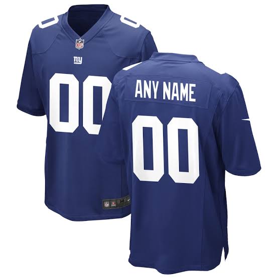 Any name & Number New York Giants Official NFL Nike Jersey product image 1
