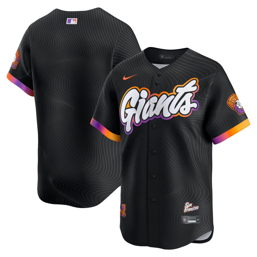 San Francisco Giants Anthracite 2025 City Connect Limited Jersey product image 1, provided for visual reference and product