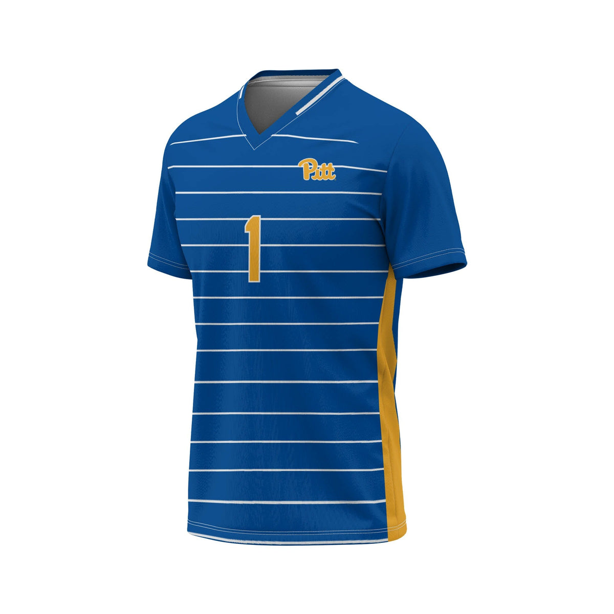 Pitt Panthers Lightweight Soccer Fashion Jersey - Royal product image 3, provided for visual reference and product detail