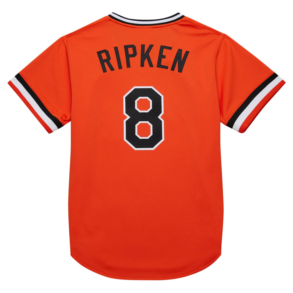 Baltimore Orioles Cal Ripken Jr. Orange 2001 Cooperstown Collection Authentic Throwback Jersey product image 4, provided for