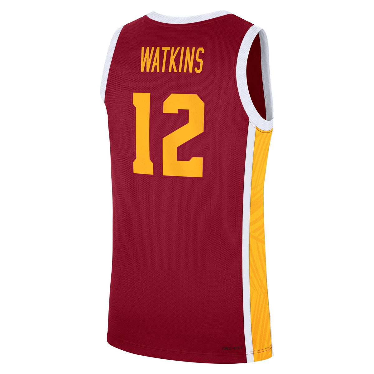 JuJu Watkins Cardinal USC Trojans Road Replica Basketball Jersey product image 4, provided for visual reference and product