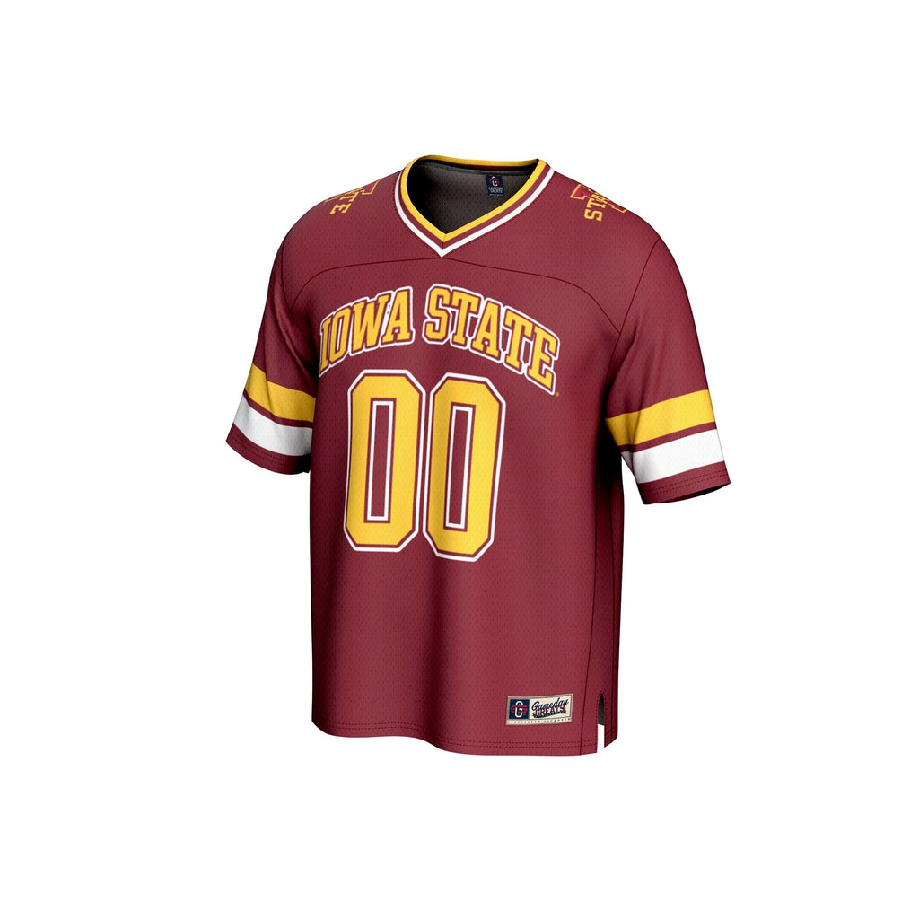 Iowa State Cyclones NIL Pick-A-Player Football Fashion Jersey - Cardinal product image 3, provided for visual reference and