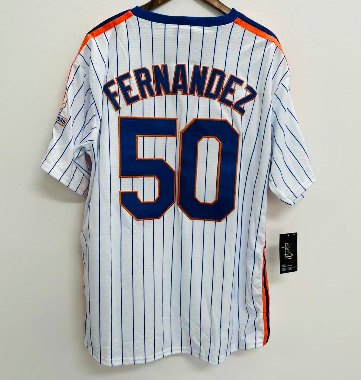 Sid Fernandez 1986 New York Mets Jersey Mitchell & Ness product image 1