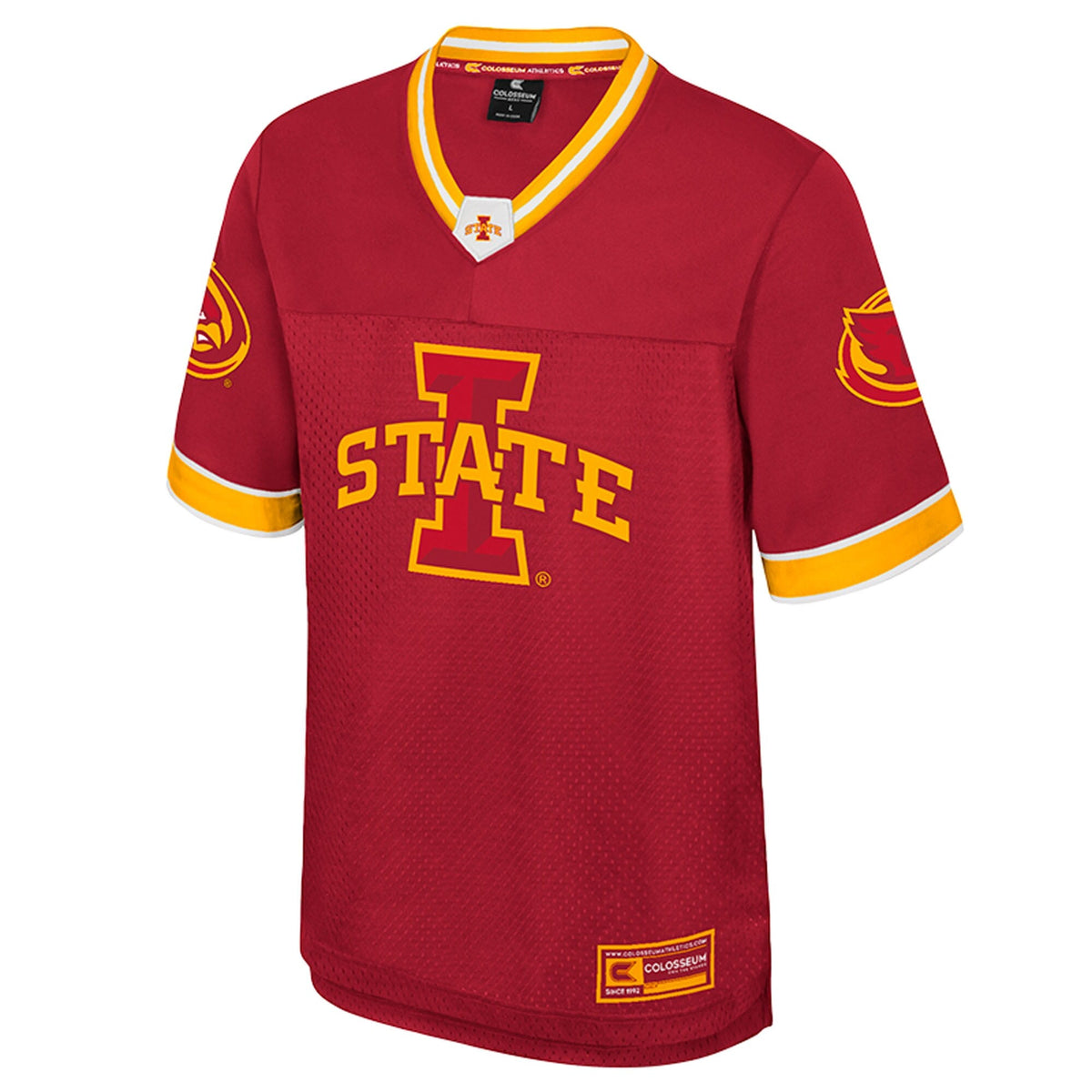 Iowa State Cyclones Nothing But The Hits Football Jersey - Cardinal product image 3, provided for visual reference and