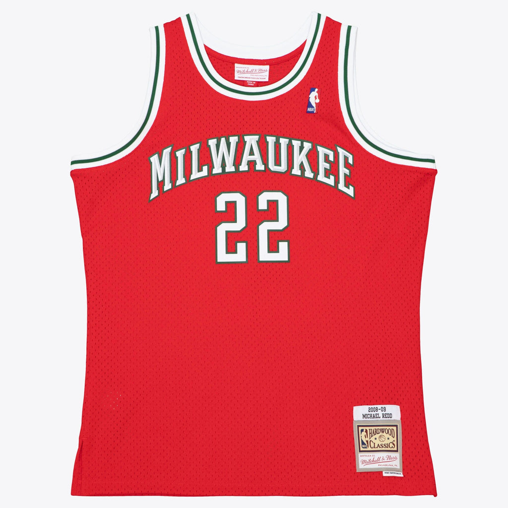 Milwaukee Bucks Swingman Jersey Michael Redd 2008-09 product image 2, provided for visual reference and product detail review