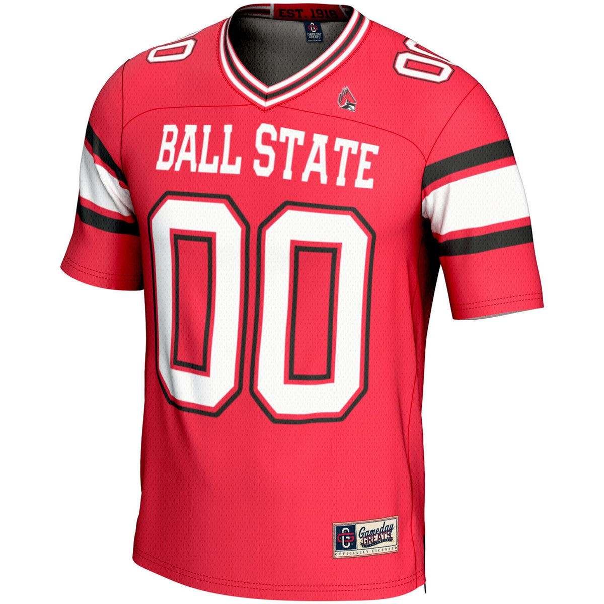 Ball State Cardinals NIL Pick-A-Player Football Jersey - Cardinal product image 3, provided for visual reference and product