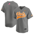 Gray Tennessee Volunteers Alternate Limited Baseball Jersey product image 1, provided for visual reference and product