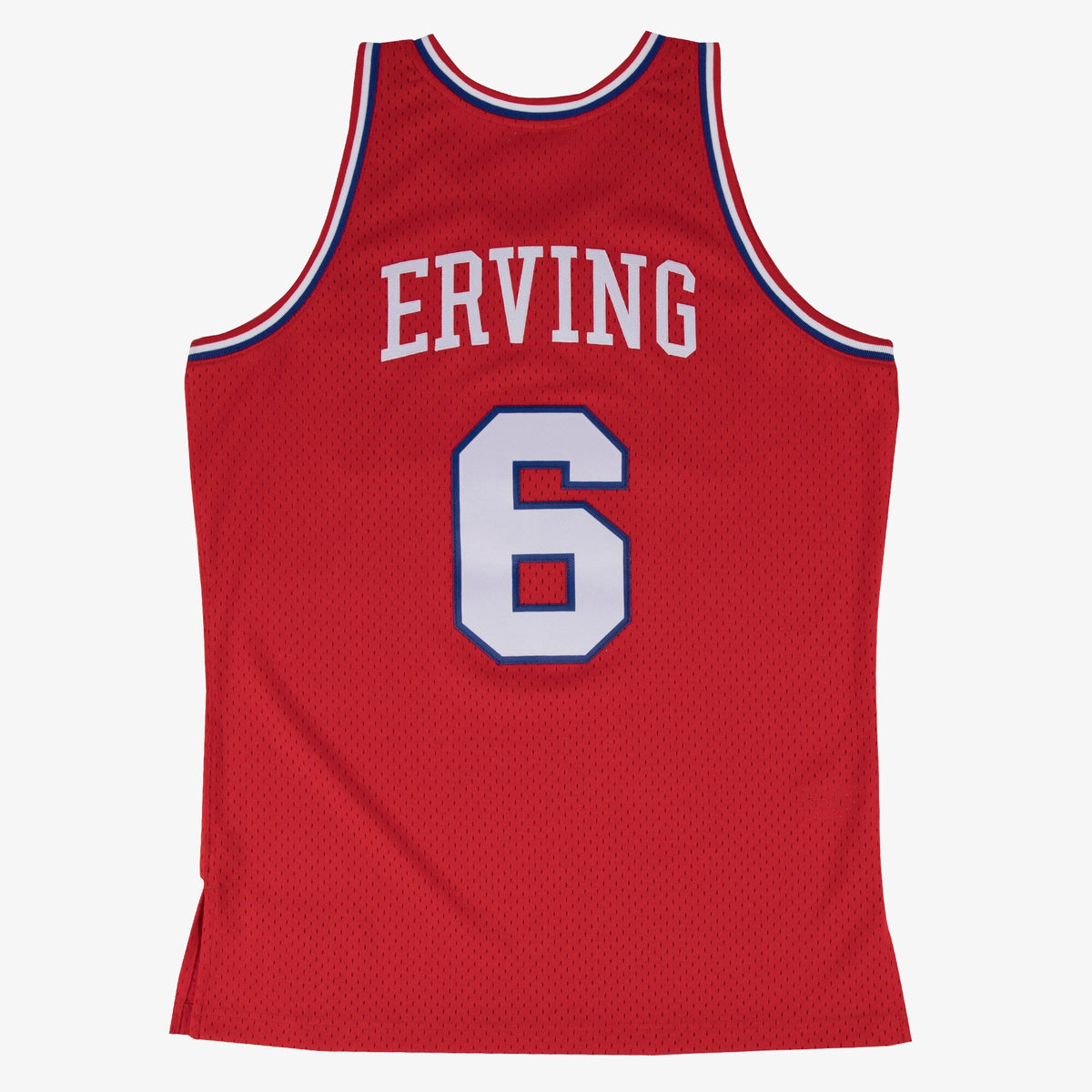 Philadelphia 76ers Julius Erving 1982 Swingman Road Authentic Jersey - Scarlet product image 4, provided for visual
