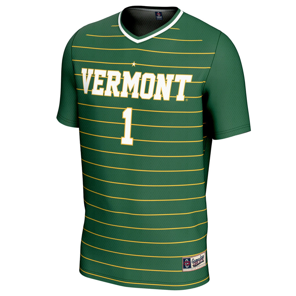 #1 Vermont Catamounts 2024 NCAA Soccer National Champions One-Star Lightweight Fashion Jersey - Green product image 3,