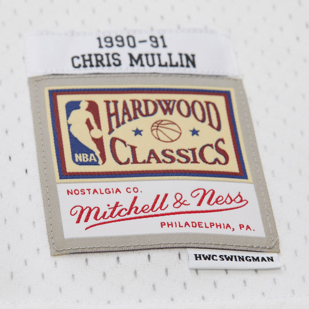 Golden State Warriors Swingman Jersey 1990 Chris Mullin product image 5, provided for visual reference and product detail