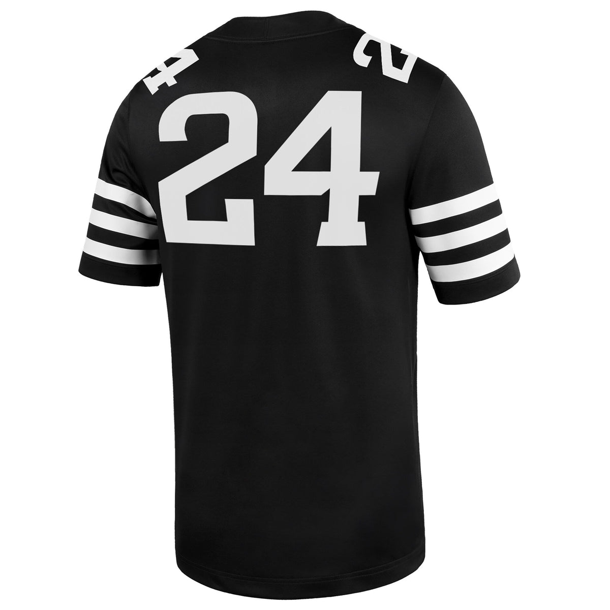 #24 Black Iowa State Cyclones Alternate Game Jersey product image 4, provided for visual reference and product detail review