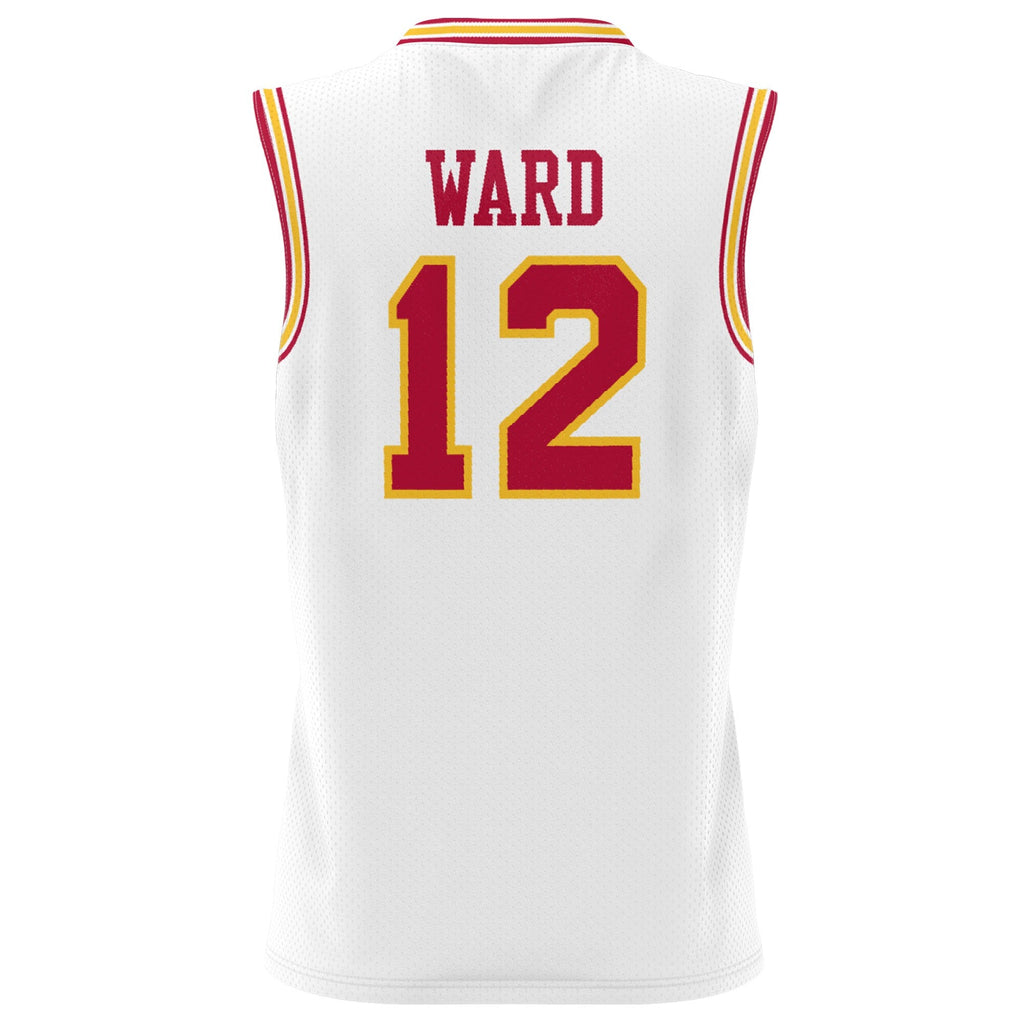 Charlie Ward Florida State Seminoles Lightweight Basketball Jersey - White product image 4, provided for visual reference