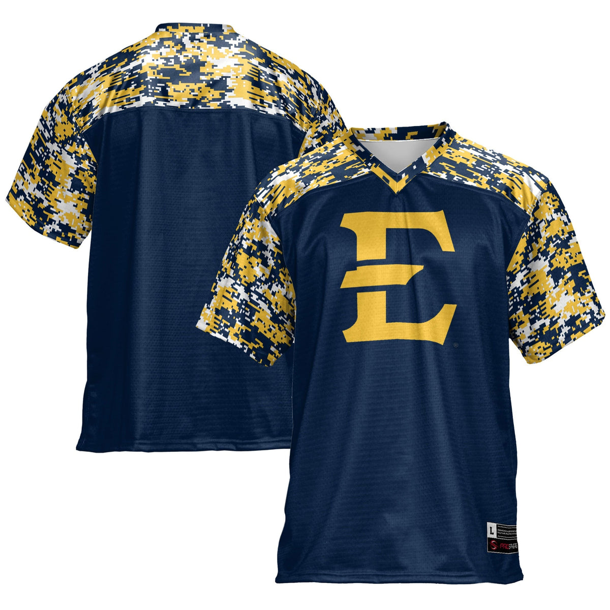 ETSU Buccaneers Football Jersey - Navy product image 1, provided for visual reference and product detail review