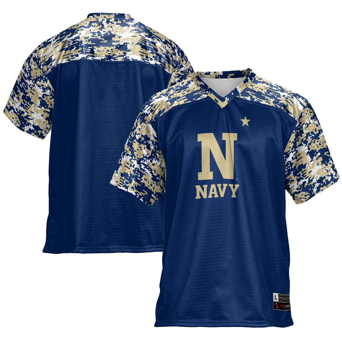 Navy Midshipmen Football Jersey - Navy product image 1, provided for visual reference and product detail review
