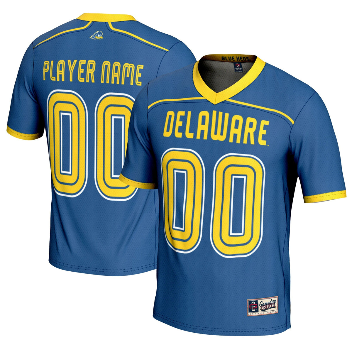 Delaware Fightin' Blue Hens NIL Pick-A-Player Lacrosse Lightweight Jersey - Royal product image 1, provided for visual