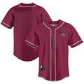 Cal State Chico Wildcats Lightweight Baseball Jersey - Cardinal product image 1, provided for visual reference and product