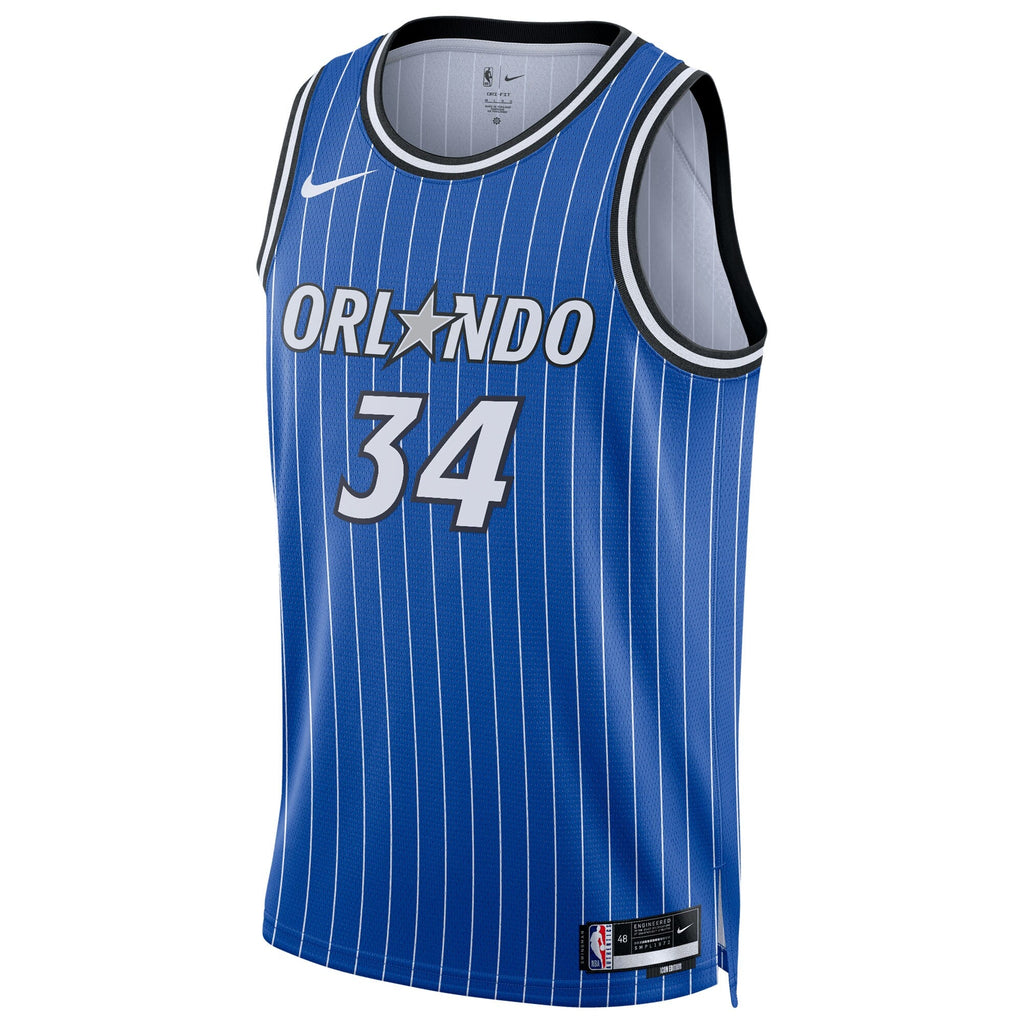 Orlando Magic Replica Icon Edition Swingman Jersey - Blue - Wendell Carter Jr. product image 3, provided for visual