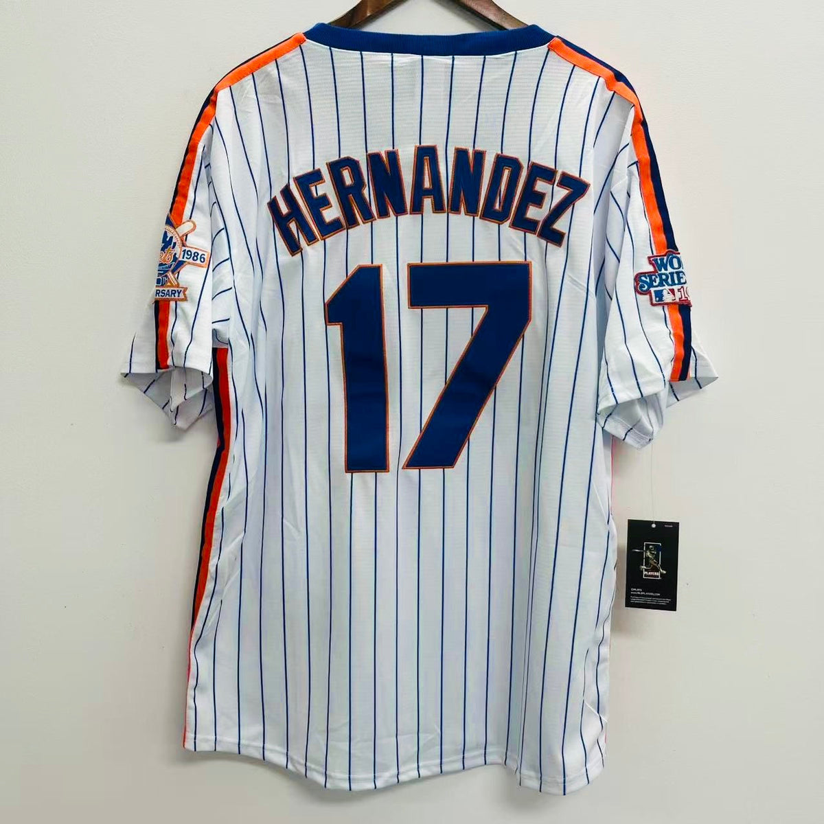 Keith Hernandez 1986 New York Mets Official MLB Jersey product image 1