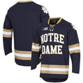 Notre Dame Fighting Irish Replica Hockey Jersey - Navy product image 1, provided for visual reference and product detail