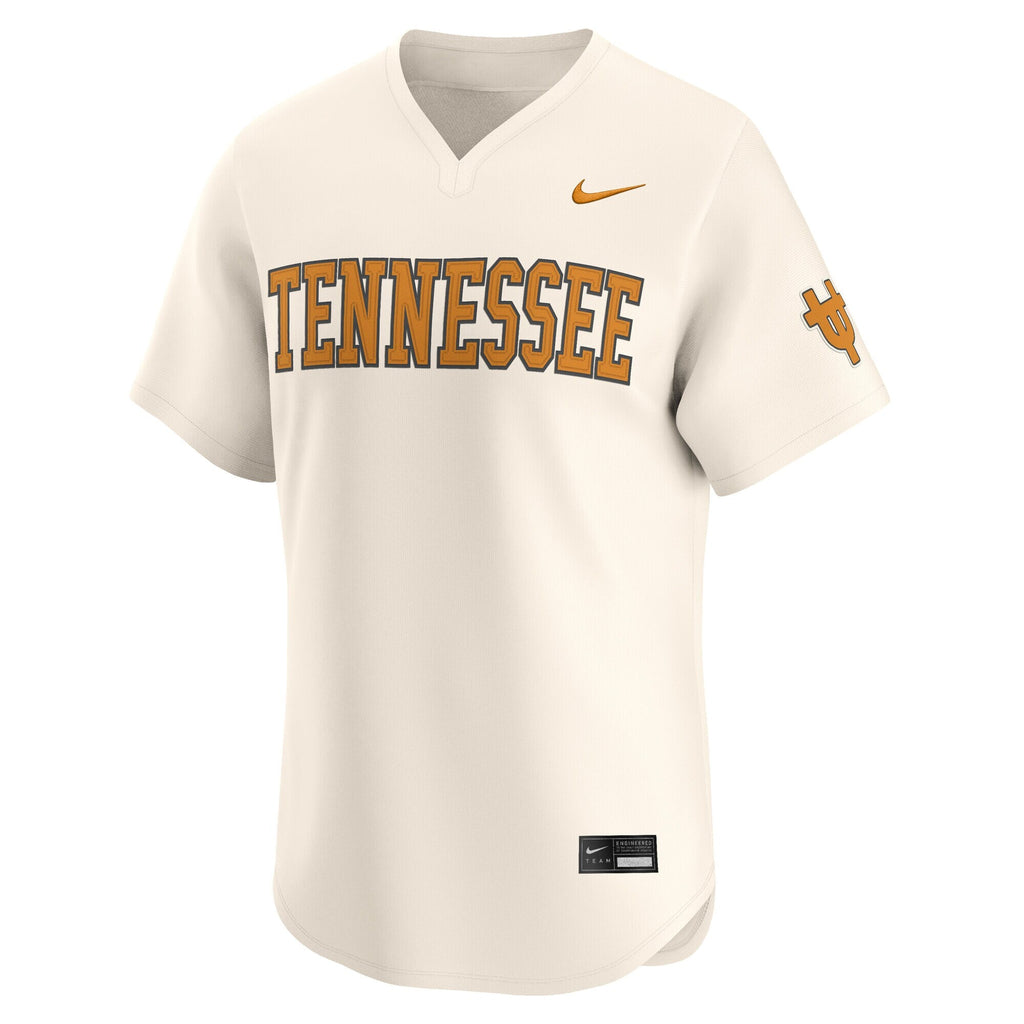 Natural Tennessee Volunteers Baseball Limited Jersey product image 3, provided for visual reference and product detail review