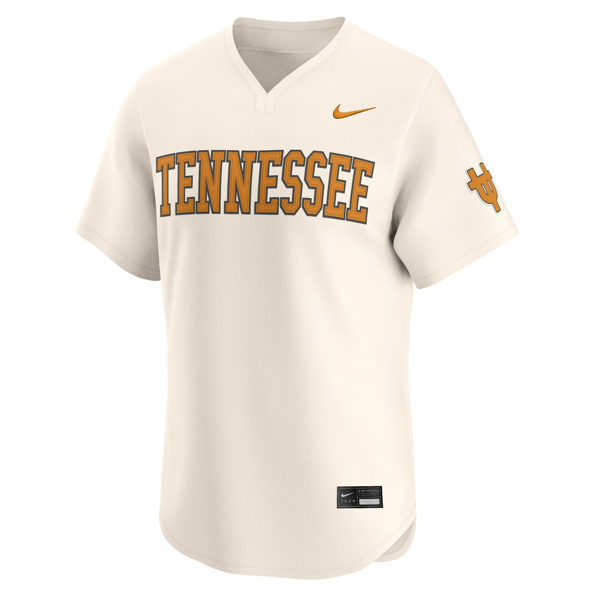 Natural Tennessee Volunteers Baseball Limited Jersey product image 3, provided for visual reference and product detail review