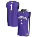 #1 Stephen F Austin Lumberjacks Lightweight Basketball Fashion Jersey - Purple product image 1, provided for visual