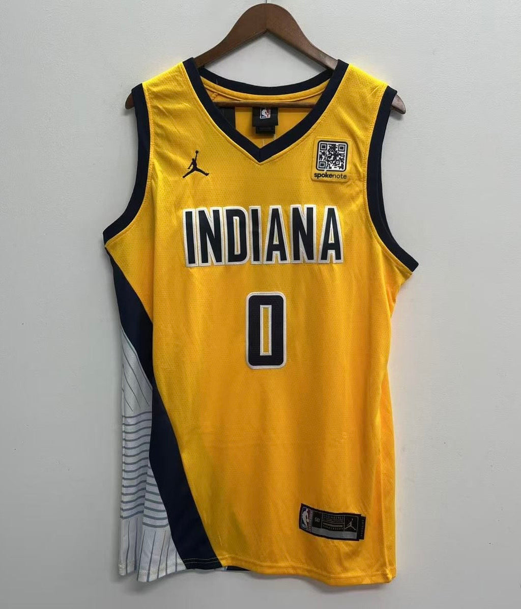 Tyrese Haliburton Indiana Pacers Official NBA Jordan brand product image 2